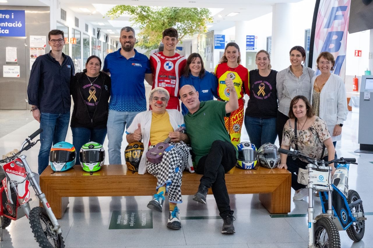 Equipo de Mototerapia durante la jornada de 2023