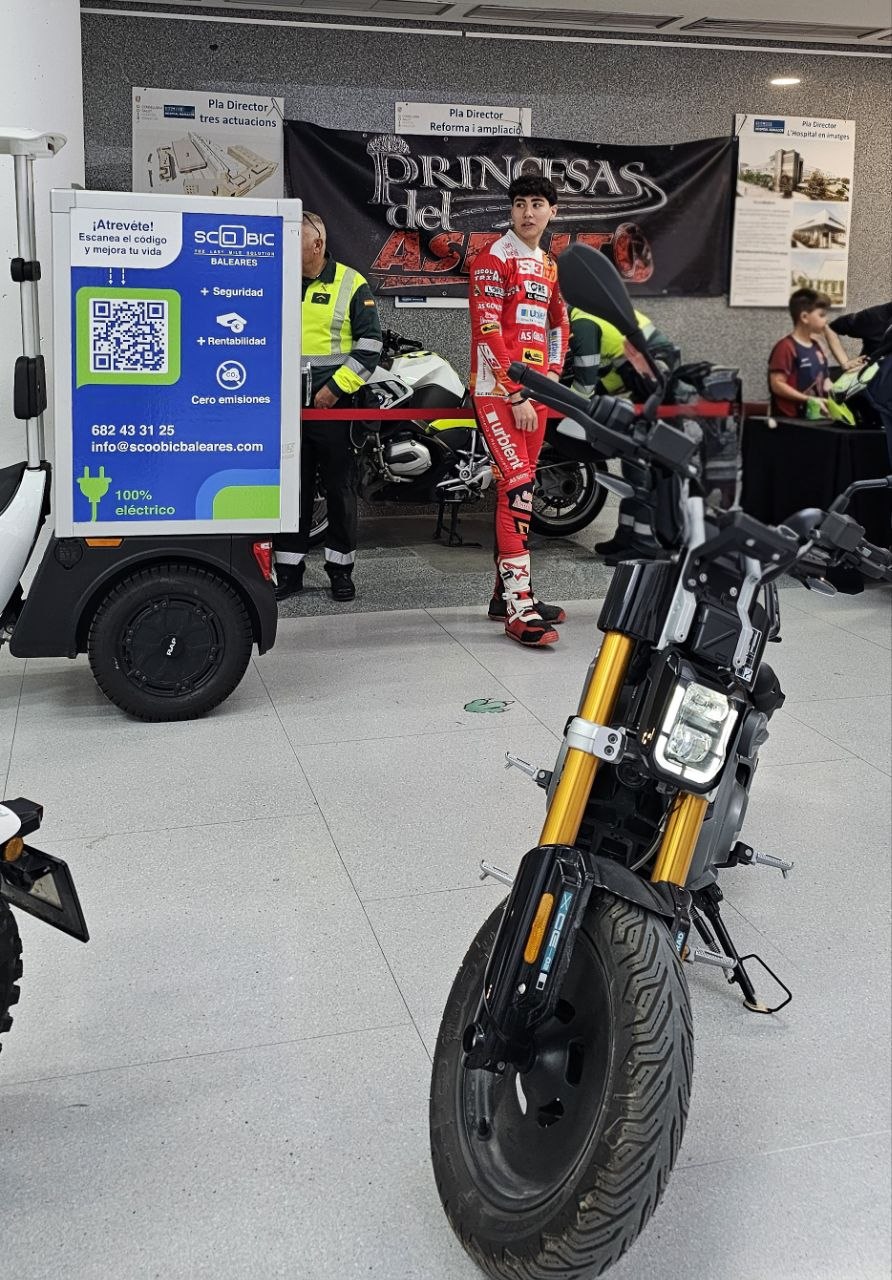 Motos participantes en la jornada de Mototerapia 2025